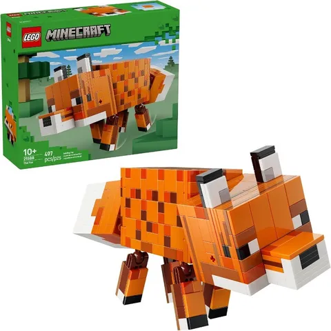 LEGO Minecraft The Fox Building & Pretend Play Toy 21588✅US Stock