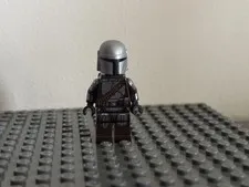 LEGO Star Wars The Mandalorian Din Djarin Minifigure Wrong Head Jet Pack As Is