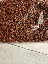 Lego Lot of 100 Brown colored mini figure hands New Condition Custom Built Lot