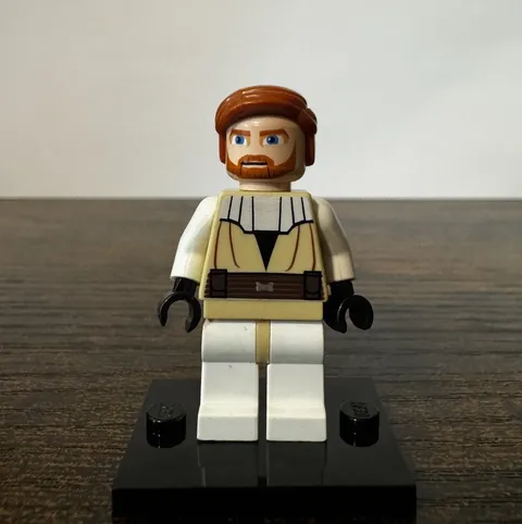 LEGO Star Wars Obi-Wan Kenobi Minifigure - Clone Wars Era - Model SW0197