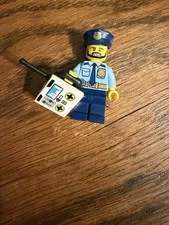 LEGO CITY POLICE OFFICER MINIFIGURE WITH FREE SHIPPING