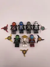 Lego Ninjago Possession Deepstone Armor Minifigure Lot RARE 2015 Lloyd Zane Nya