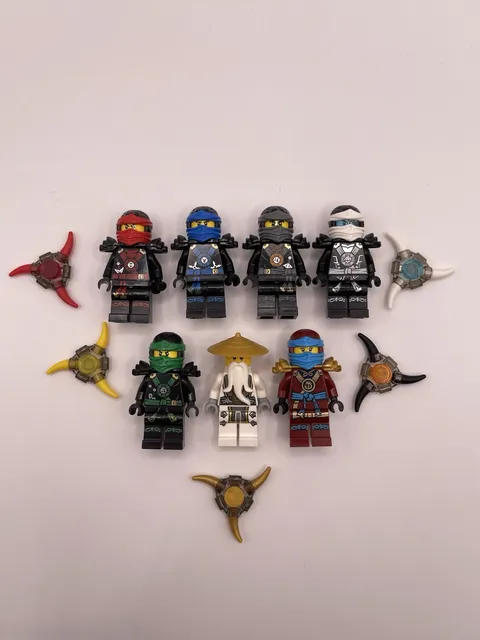 Lego Ninjago Possession Deepstone Armor Minifigure Lot RARE 2015 Lloyd Zane Nya