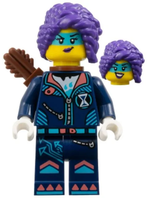 LEGO® Minifig drm048 - Zoey - Reddish Brown Arrow Quiver