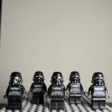 Lego Star Wars Imperial Shadow Trooper Minifigure sw0166 lot of 5 - 2D