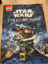 Lego Star Wars Clone Wars III Cloth Banner/ Flag!