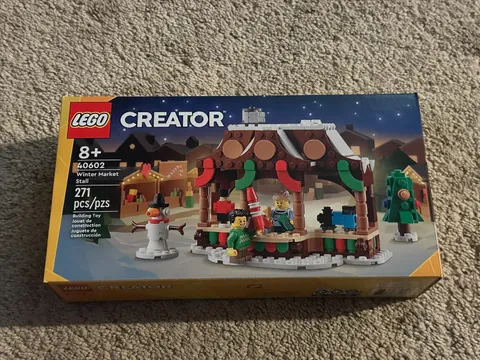 LEGO GWP - Winter Market Stall (40602), NISB