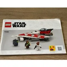 LEGO Star Wars 75388 Jedi Bob's Starfighter Instruction Manual Booklet Only
