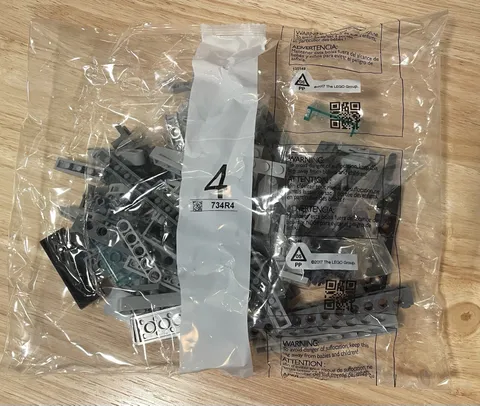 LEGO Star Wars Imperial Star Destroyer 75394 Sealed Parts Bag # 4 Only