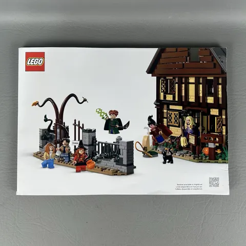 Lego Disney Hocus Pocus The Sanderson Sister's Cottage Instruction Manual Only