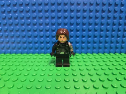 LEGO Winter Soldier Minifigure sh0257 76047 76051 Marvel Super Heroes CMF Lot 