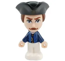 LEGO® Disney Captain Hook Micro Doll Minifigure™ Number dis082
