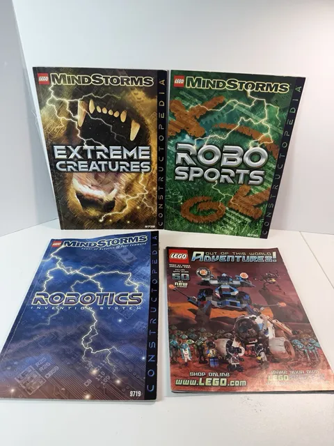 LEGO 9719 CindStorms 9719 constuctopedia - Robotics Invention System