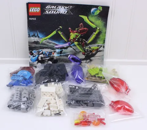 LEGO 70703 Galaxy Squad Crater Creeper Incomplete Set Instructions 2013
