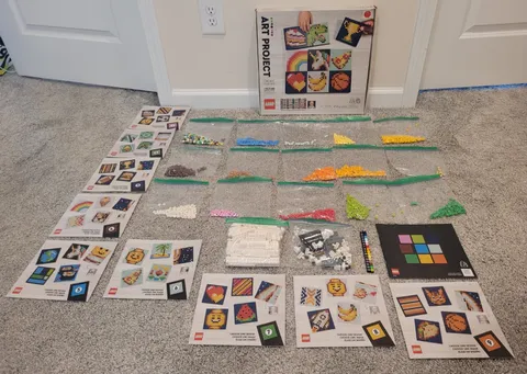 LEGO Art: Art Project - Create Together (21226) Open Box