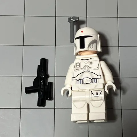 LEGO Star Wars: White Prototype Boba Fett (sw0631) E9 53