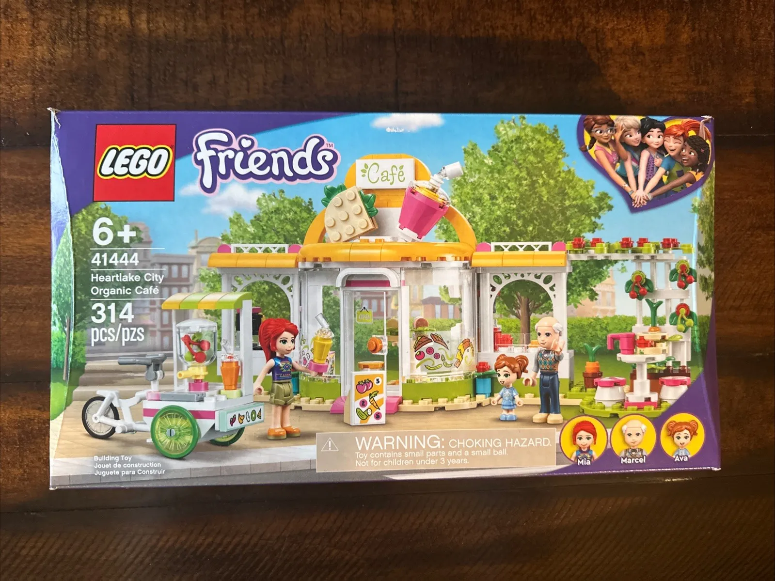 LEGO 41444 FRIENDS: Heartlake City Organic Cafe Retired Brand New Factory Sealed