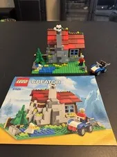 LEGO CREATOR 31025 Mountain Hut 99.8% complete with manuals