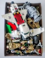 Misc. Loose Lego Lot Star Wars Ships Groot City Space Shuttle Incomplete 