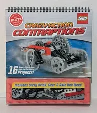 LEGO® Crazy Action Contraptions 16 Projects Klutz Sealed NEW FREE POST AU