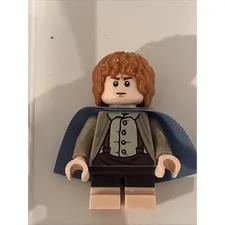 Lego LOTR Samwise Gamgee (Sam) Minifigure #lor117 Cape Set #10316 Rivendell