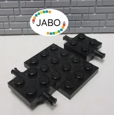 (B8/9) LEGO 2441 Chassis 4 x 7 x 2/3 black