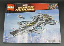 Lego Marvel THE SHIELD HELICARRIER Replacement Instruction Book Only 76042