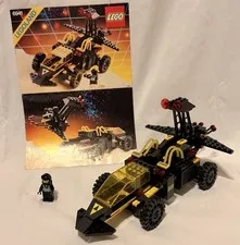 Vintage LEGO 6941 Battrax Blacktron Space 1987 Complete w/ Instructions Minifig