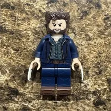 Lego custom marvel wolverine. By boss brick. New!! 