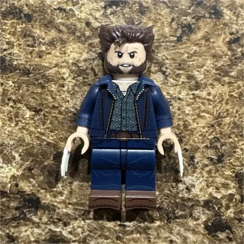 Lego custom marvel wolverine. By boss brick. New!! 