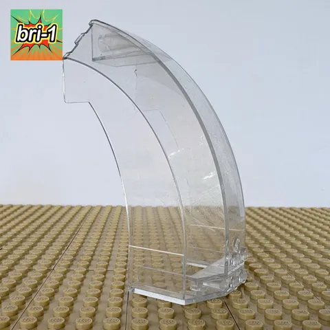 LEGO Star Wars 4/5/6: Clear Curved Windscreen 12 x 6 x 6 41881 8097 SLAVE 1 2010