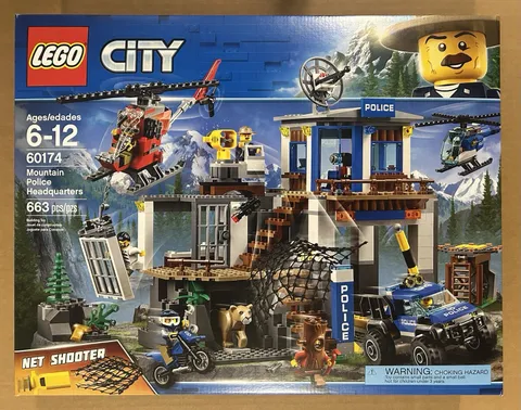 New - LEGO CITY: Mountain Police Headquarters (60174)