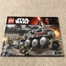 Lego 75151 Star Wars Clone Turbo Tank Building Set Instructions Manual Book