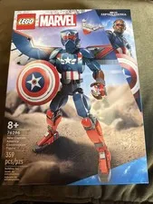 LEGO Marvel 76296 - New Captain America Construction Figure (New & Sealed)