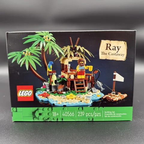 LEGO Ideas Ray the Castaway 40566 Box Set 239pcs Limited Ed 18+
