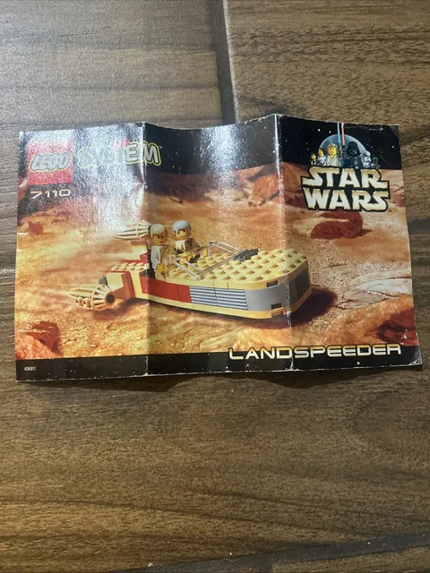 Vintage 1999 Lego System 7110 Instruction Manual Only
