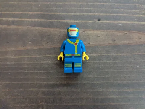 RARE | LEGO X-Men Cyclops Minifigure Blue Suit 