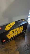 LEGO - Star Wars Brick-Built Star Wars Logo - Item #75407 NEW SEALED box Damaged