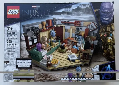Lego 76200 Marvel Infinity Saga Bro Thor’s New Asgard New Sealed Retired