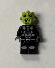 Lego Minifigure Rench 5981 Alien Villian Space Police III 3 Mini Figure