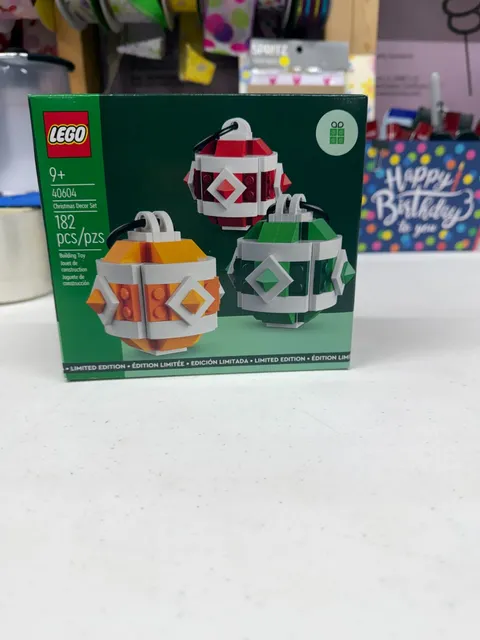 Lego 40604 - Limited Edition - Christmas Decor Set - New- Sealed