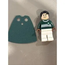 Lego Marcus Flint Minifigure #hp107 Dark Green Quidditch Uniform Brand New #4737