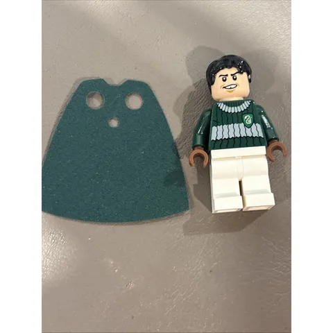 Lego Marcus Flint Minifigure #hp107 Dark Green Quidditch Uniform Brand New #4737