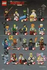 LEGO 71019 Ninjago Movie Minifigures – Complete Set of 20 | NEW ！
