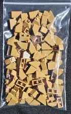 LEGO Medium Nougat 2x1 45 Slope Lot of 100 Part 3040 1 Bag of 100 Brand New