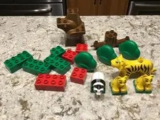 LEGO Duplo parts for Tiger Enclosure Jungle Friends Set 2664
