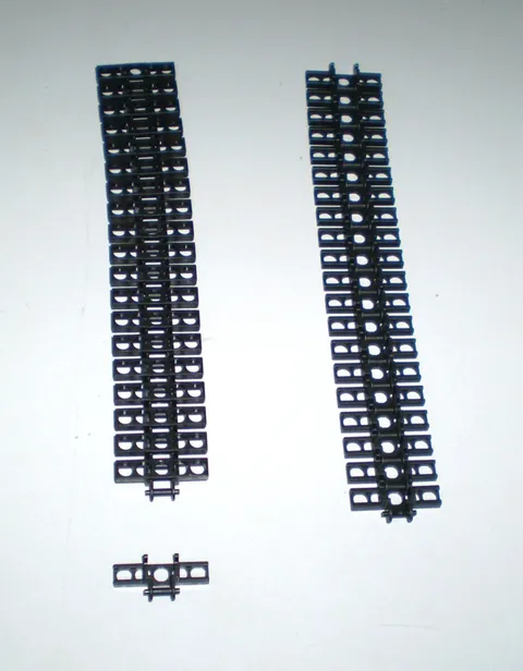 40 Used LEGO Black Technic, Link Tread 3873