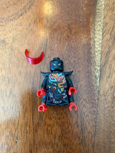 LEGO 2018 Ninjago BOTH BODYS For Mr. E Oni Minifigure! Head, Both body’s, visor!