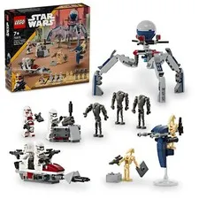 LEGO Star Wars: Clone Trooper & Battle Droid Battle Pack (75372), New
