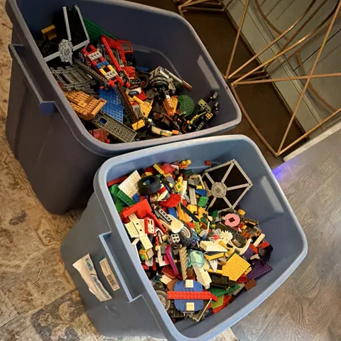 LEGO Bulk Lot Mixed Bricks, all genuine Parts & Pieces,  5lbs